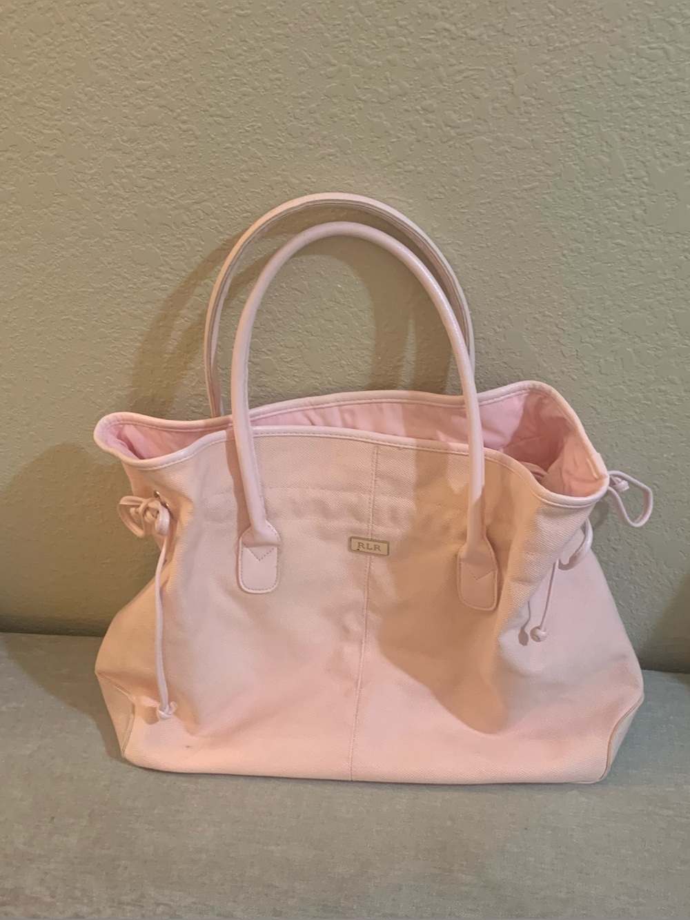 Ralph Lauren Y2K Light Pink Tote Bag